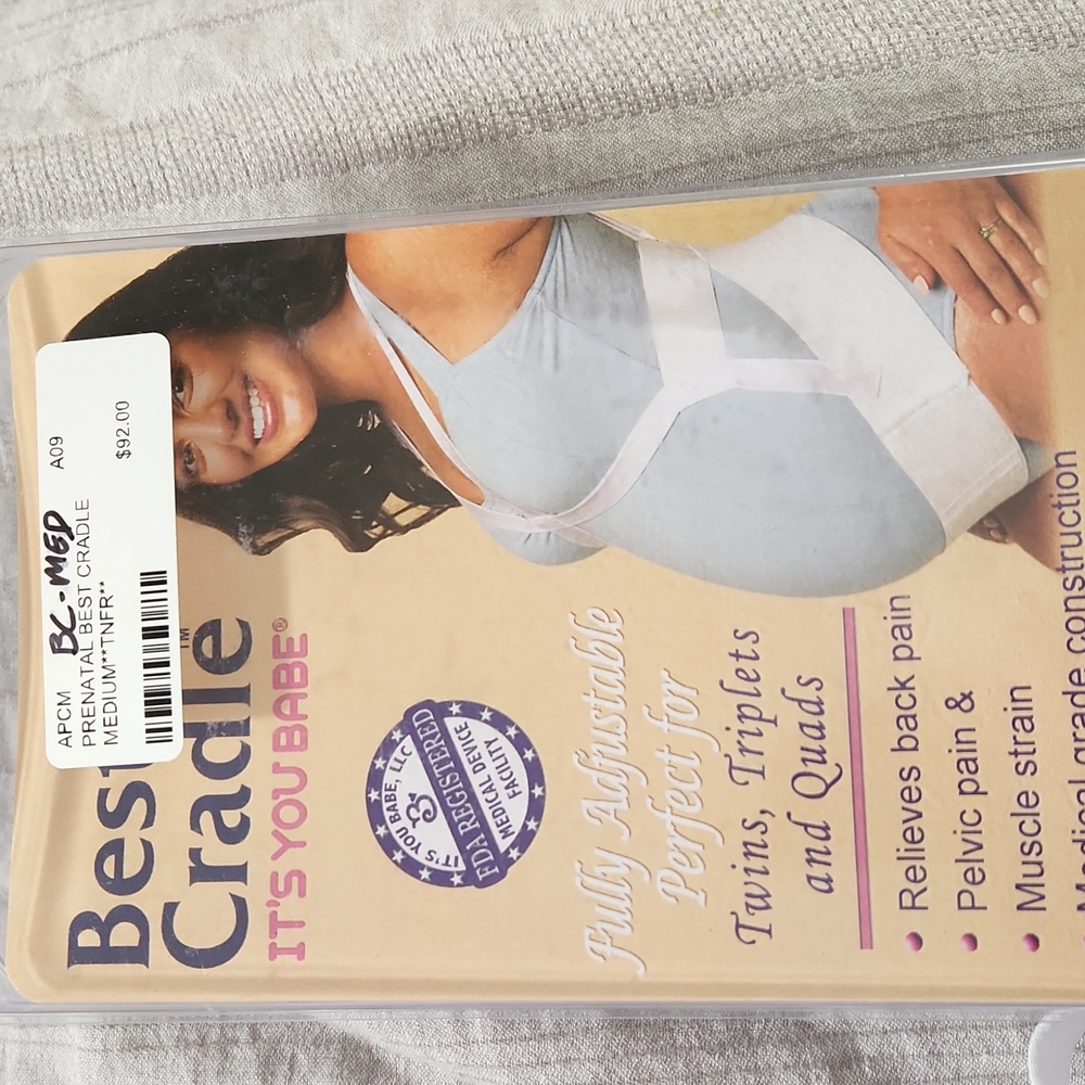 Maternity "Best Cradle" back brace